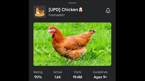 Chicken on Roblox