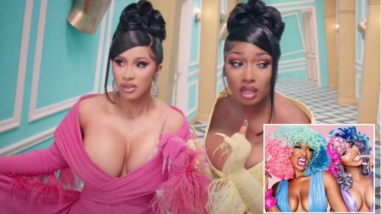 Cardi B & Megan’s Stunning Hair Reveal