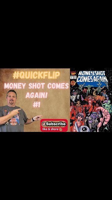 Money Shot Comes Again! #1 Vault Comics #QuickFlip Comic Review Tim Seeley,Gisele Lagace #shorts