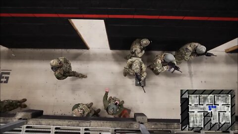 U.S. Army Paratroopers Conduct CQB Training