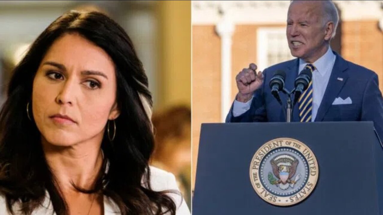 Joe Biden Has ‘Betrayed Us All’ Says Tulsi Gabbard