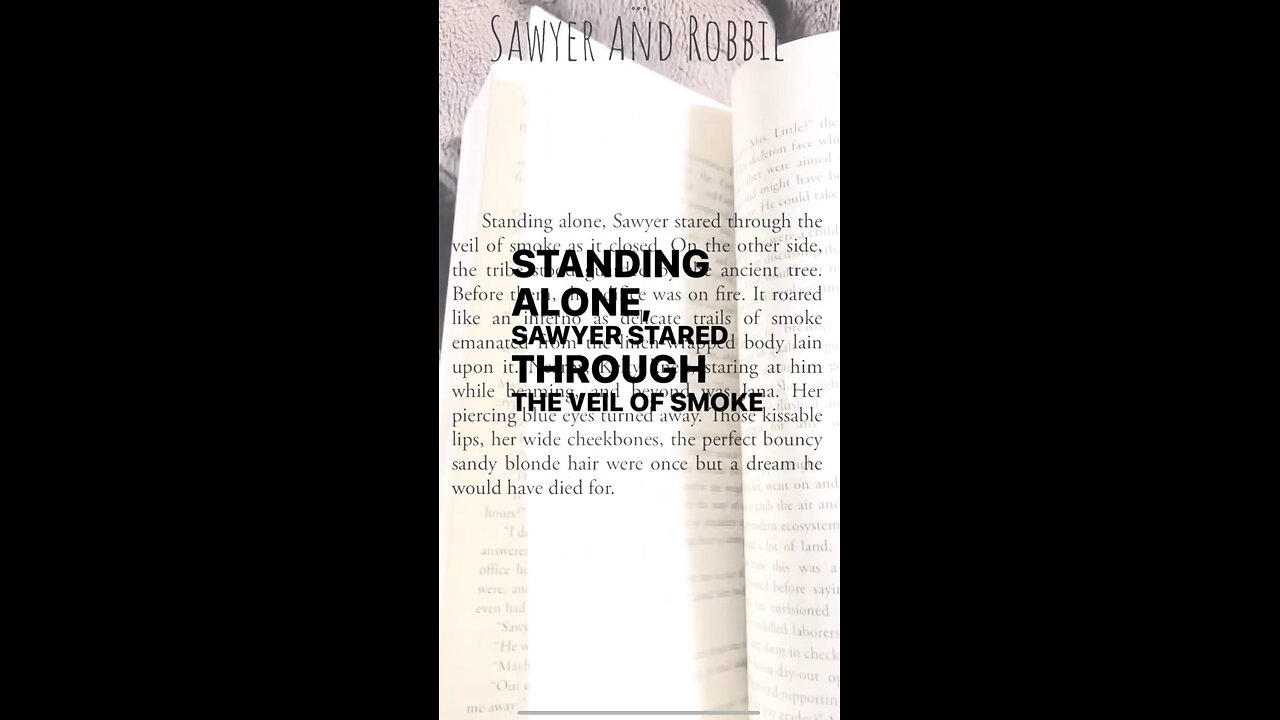 Through the veil of smoke in Sawyer And Robbie