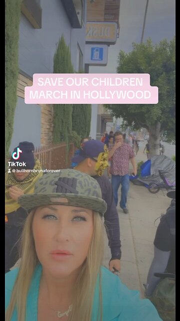 March with proud boys in Hollywood