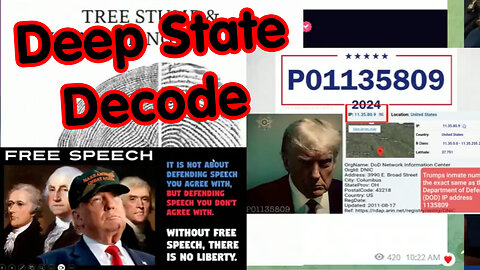 Q ~ Deep State Decodes #680 ~ Save Trump. MAGA is BACK