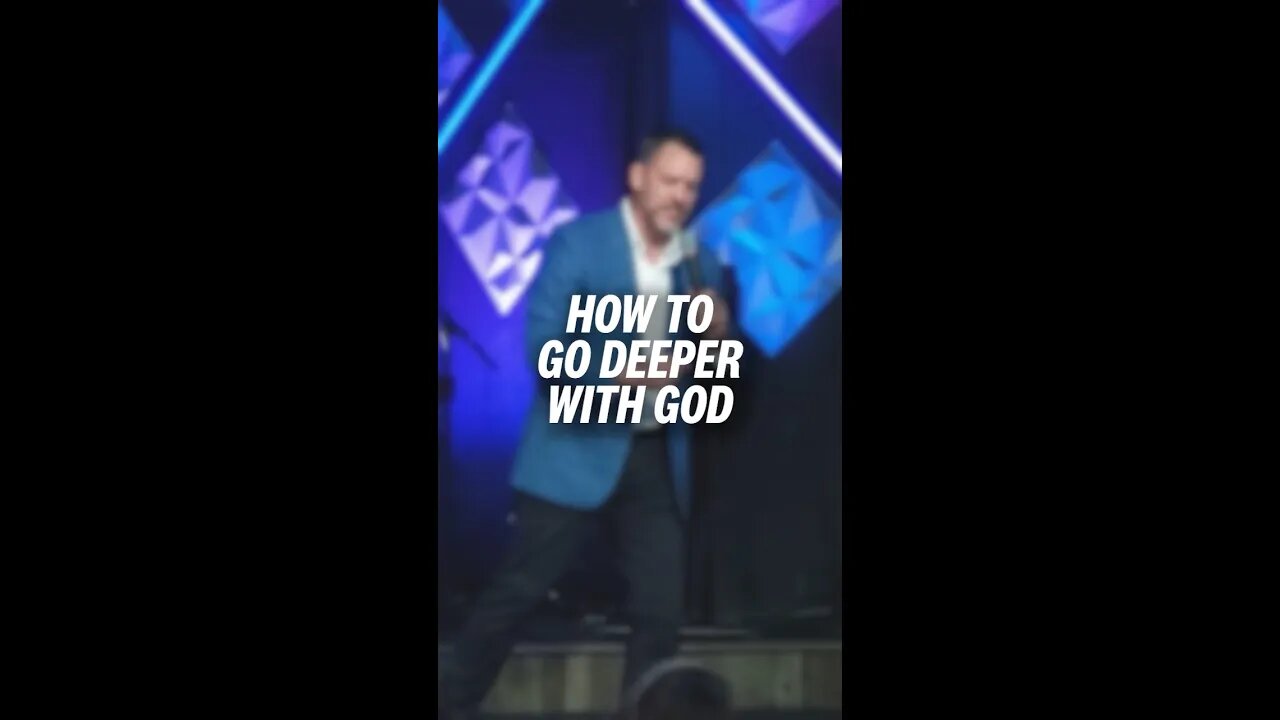 How to go deeper with God. #shorts