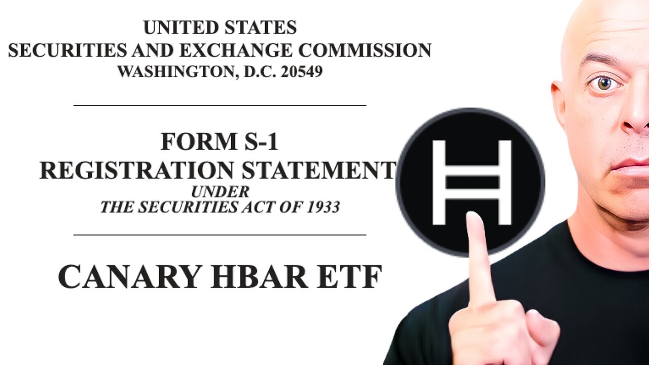 Breaking: Hedera Hashgraph (HBAR) ETF Filed! Why This Could Be a Game-Changer for HBAR Investors!