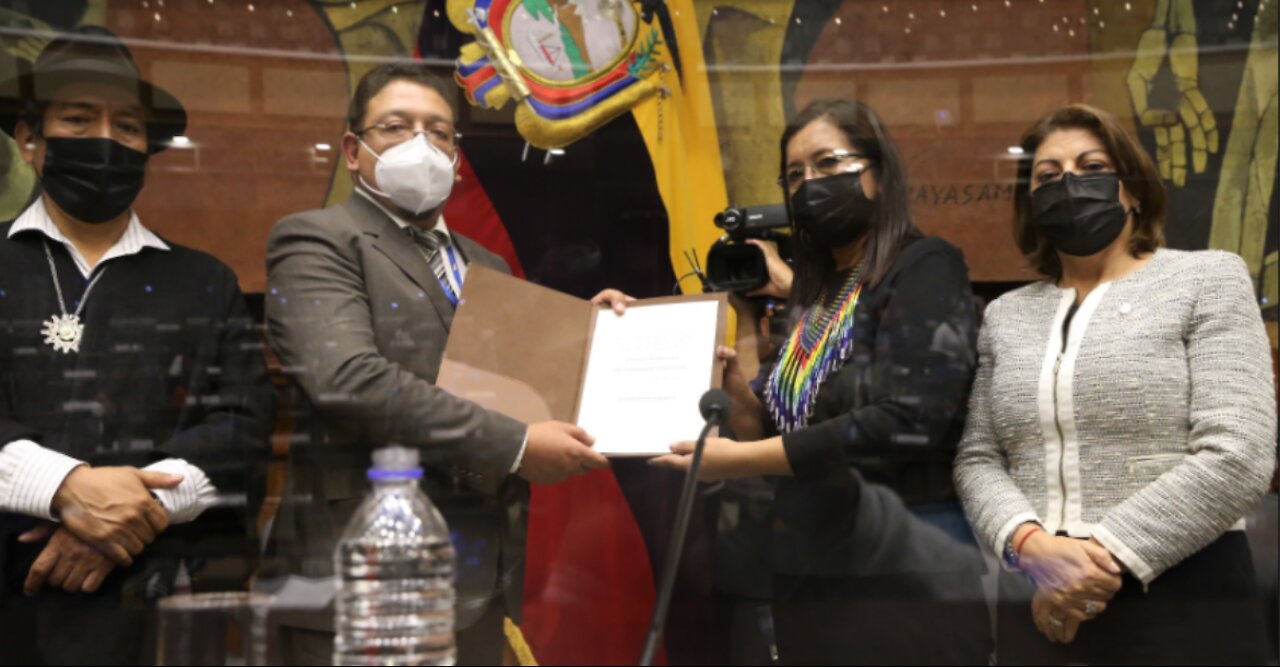 Guadalupe Llori de Pachakutik, es la nueva presidenta del Parlamento de Ecuador