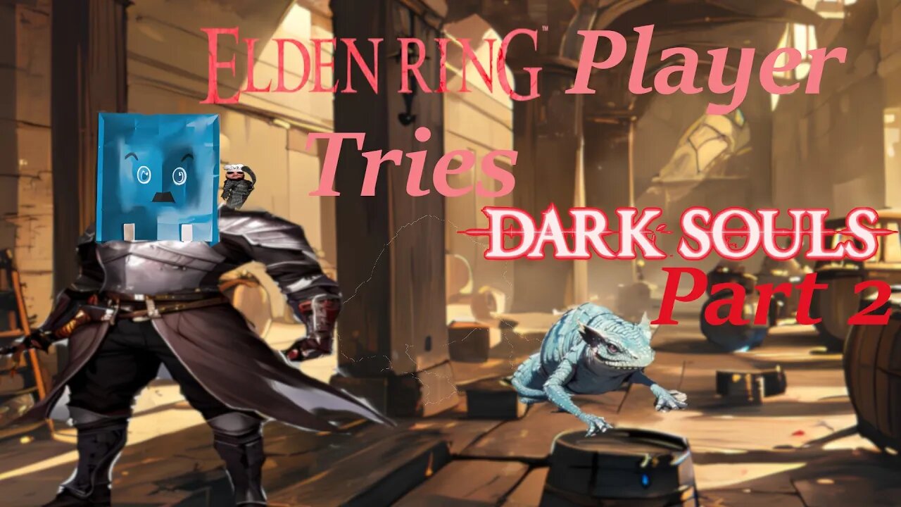 "Better Than The First One" Elden Ring Player Tries Dark Souls Remastered Part 2 #darksouls