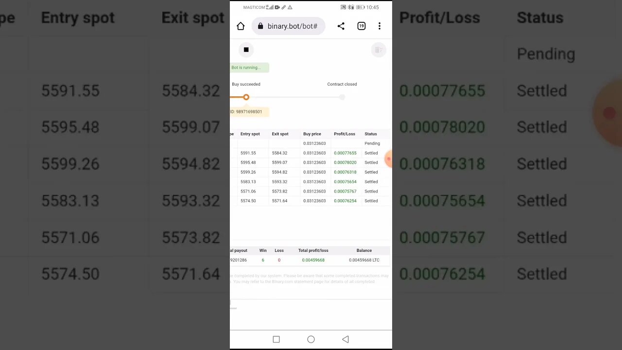 #binary bot doesn't lose👈💯 #bot #no lose #binary #trendingshorts ##treiding