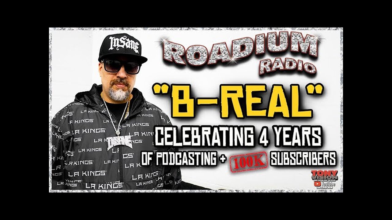 CELEBRATING 4 YEARS OF PODCASTING WITH B-REAL