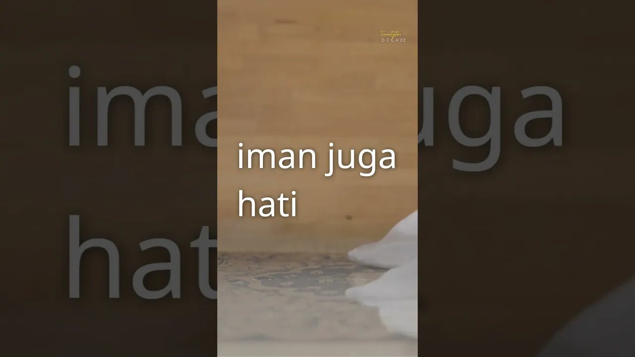 cinta dan iman ketemu di hati