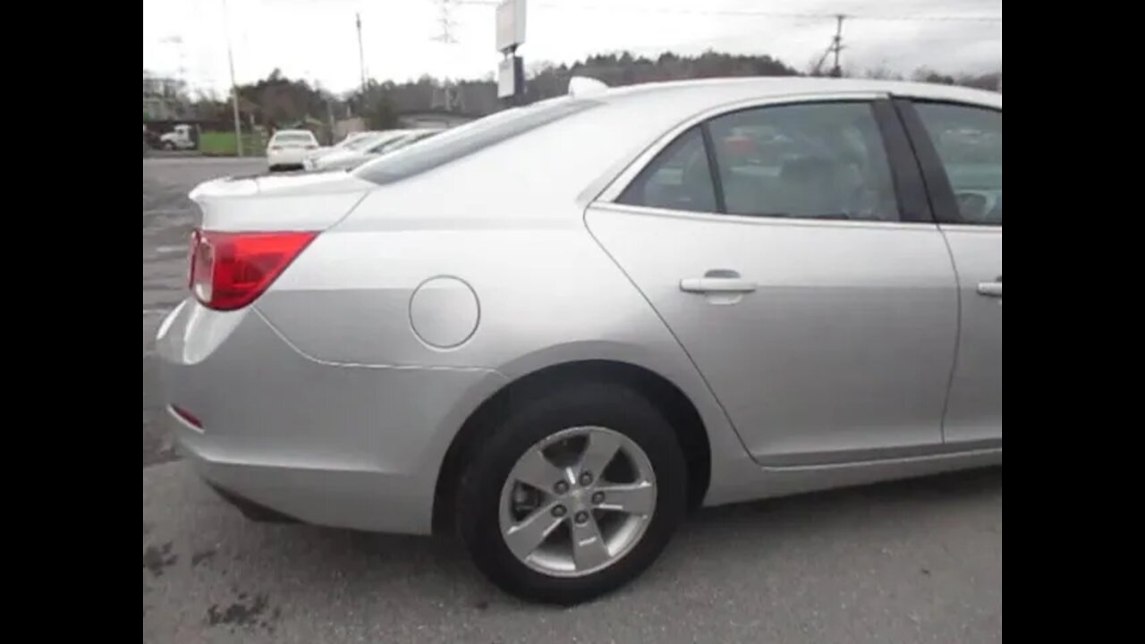 2013 CHEVY MALIBU 1LT SEDAN