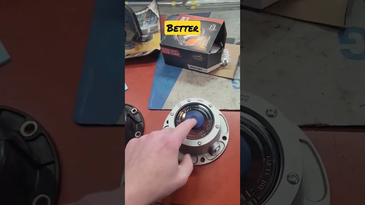 Hub Oil Caps! Who does it better? #shorts