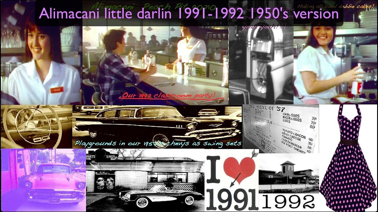 Alimacani little darlin 1991-1992 1950s version