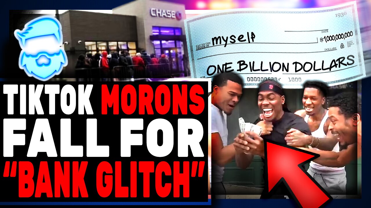 Gen Z MORONS Fall For "Chase Infinite Money Glitch" On Tiktok! End Up MASSIVELY In Debt & In Prison!