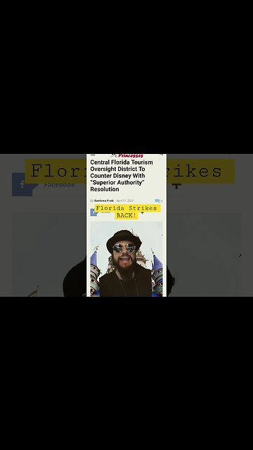 Disney Takes It On The Chin With Latest Reedy Creek Back And Forth! #shorts #disney