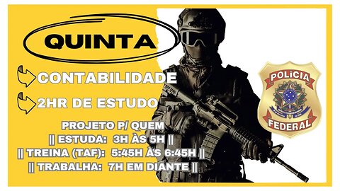 #77 Estude Comigo | Polícia Federal Agente/Escrivão || PCSP 👉 Motivação p/ o Combate