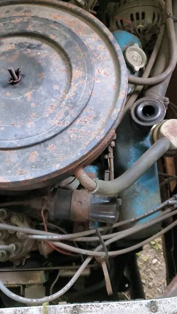 Doing our first oil change in our Winnebago Brave