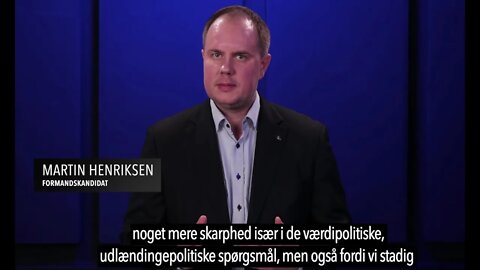 Martin Henriksen: Dansk Folkeparti skal være erhvervsvenlige og skarpere på udlændingepolitikken!