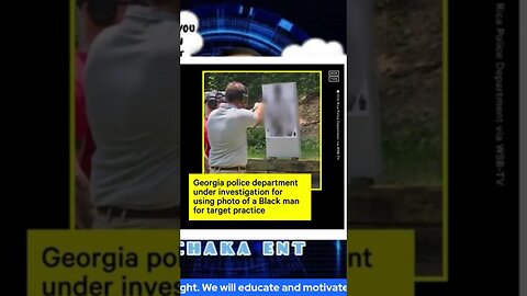 Georgia police apologized for using image of black man for target practice