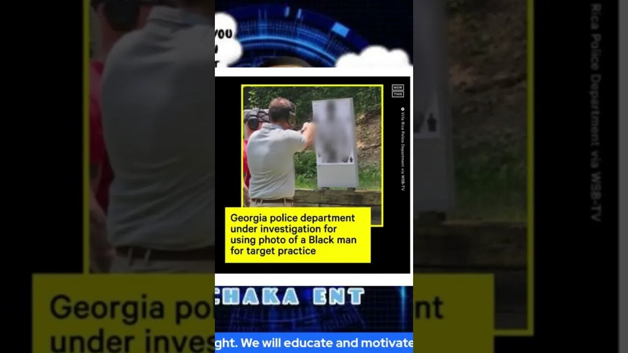 Georgia police apologized for using image of black man for target practice