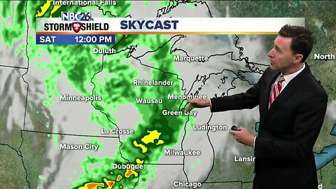 Michael Fish's NBC26 weather forecast