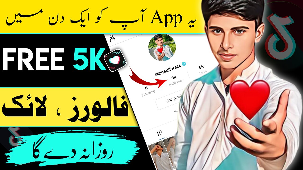 ✅ HOW TO GET 5K TIKTOK LIKES ❤️ FOLLOWERS for FREE (WORKING!) 2023 | Free TikTok Likes Application