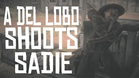 RDR2 | A Del Lobo Shoots Sadie (Rare Killcam Footage)