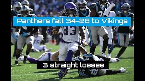 Week 6 Results: Panthers fall in OT to Vikings, 34-28