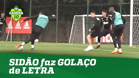 Monstro! SIDÃO faz GOLAÇO de LETRA em TREINO do São Paulo!