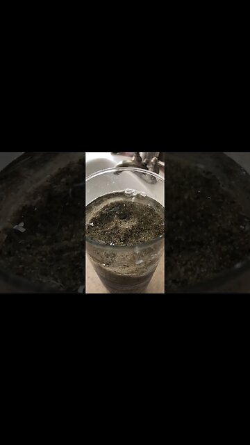 Boiling water in hot sand #freeenergy