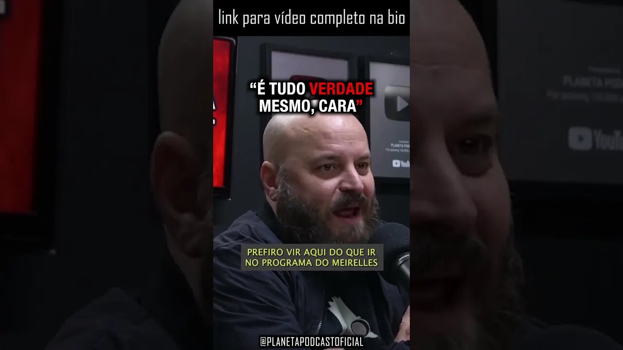 “NÃO VOU NO PROGRAMA DO MAURÍCIO MEIRELLES" com Paulinho Serra | Planeta Podcast #shorts
