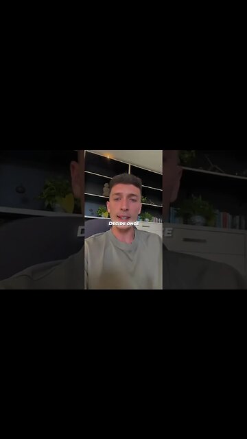 Decide for once in your life - Luke Belmar