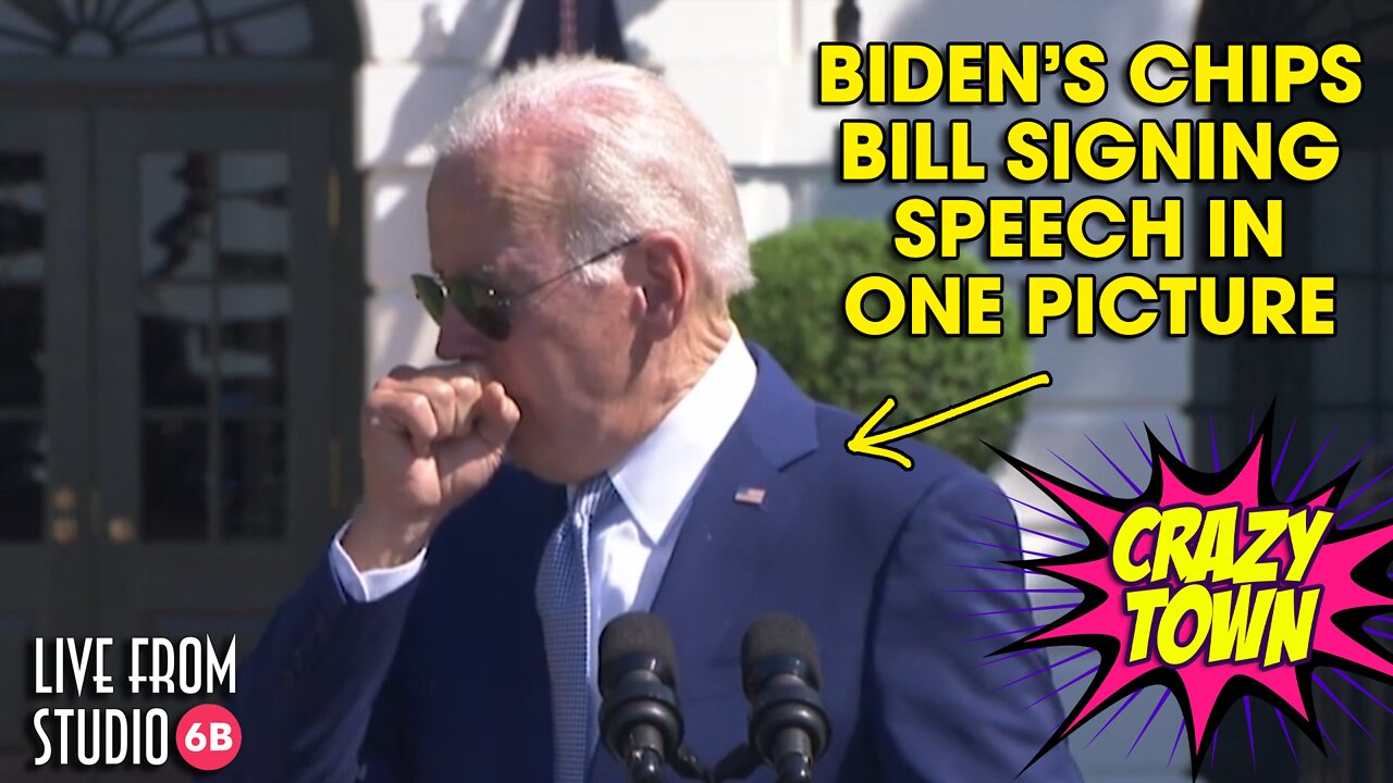 Joe Biden Can't Stop Coughing! (Crazy Town)