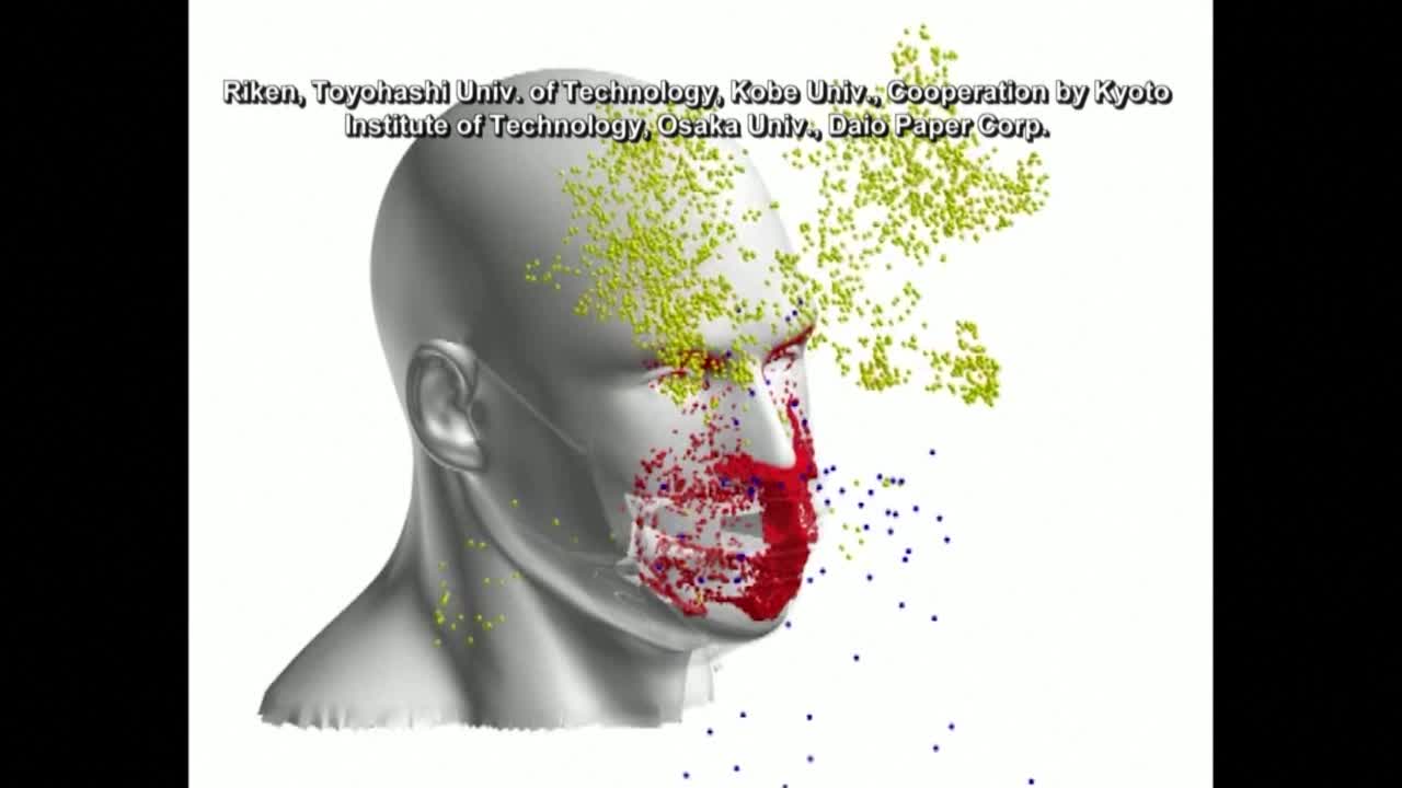 Mask study shows how they reduce spread of droplets