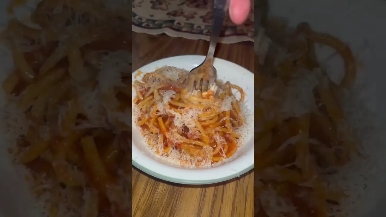 Classic Pasta with Red Sauce: How to Cook for Beginners #shorts #food