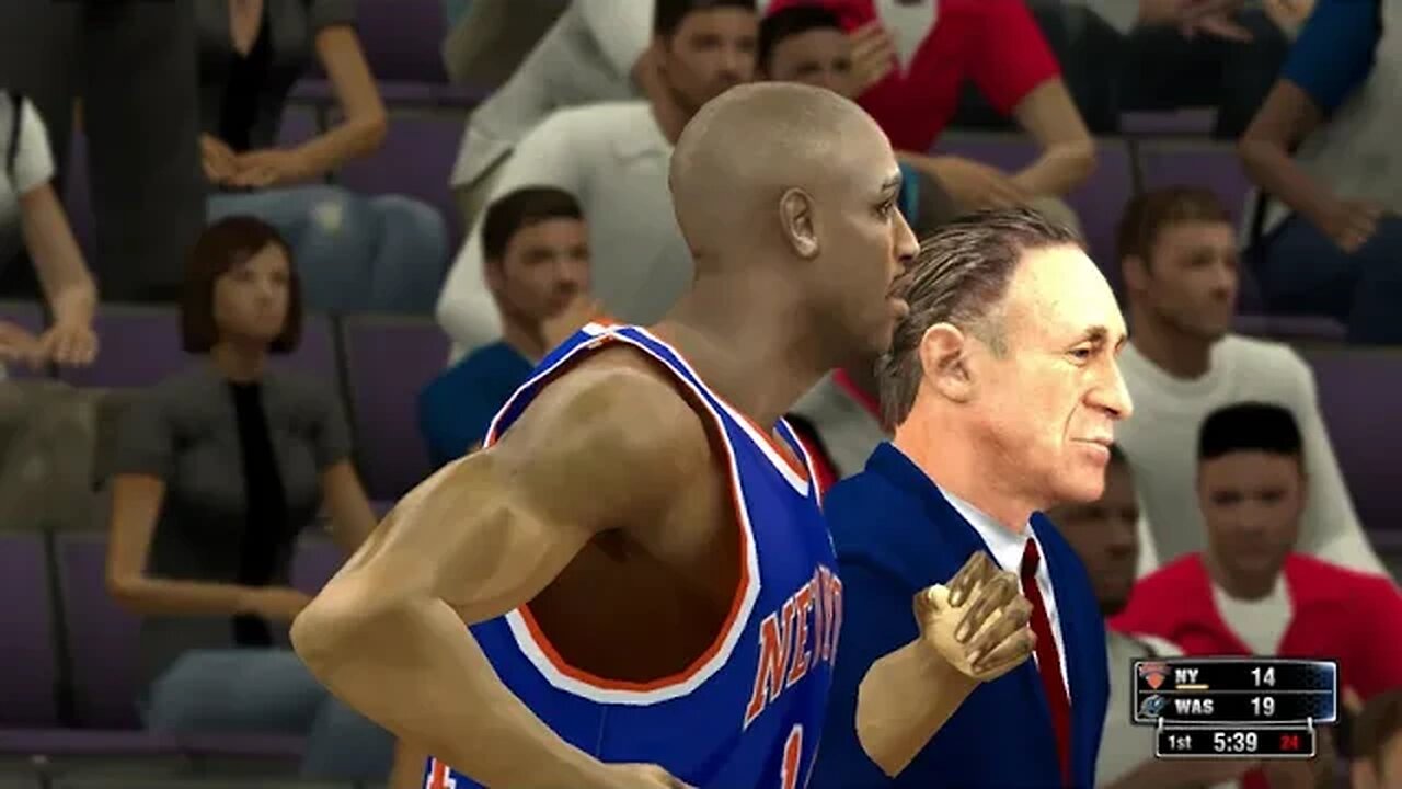 NBA Simulations: The 2003 Washington Wizards vs The 1993 New York Knicks @ MCI Center