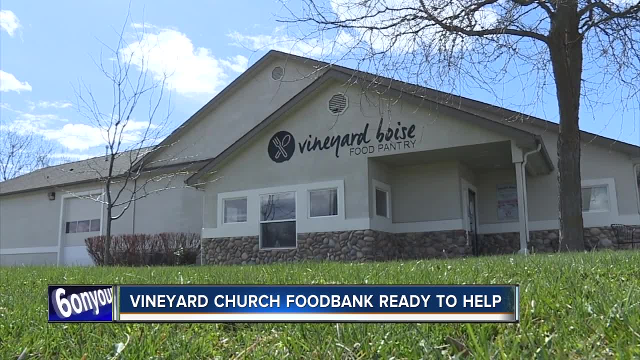 Vineyard Church food pantry ready to help those in need