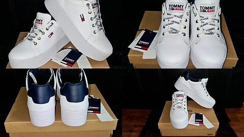 Unboxing Ladies Tommy Hilfiger Leather Platform