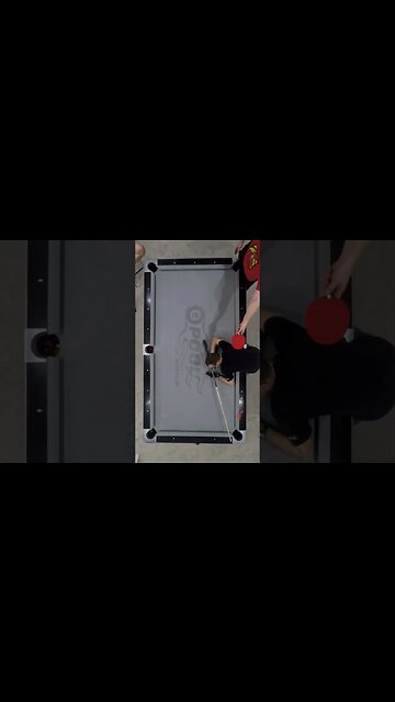 @Pongfinity X @VenomTrickshotsOfficial TRUST SHOT!! ⚪🎱 #shorts #8ballpool