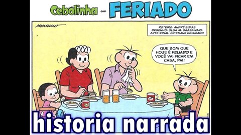 Cebolinha em-Cuidado com o meu bumerangue | Gibis do Rapha