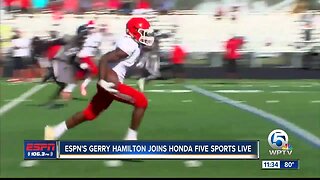 Gerry Hamilton joins Paxton Boyd on Honda Five Sports Live