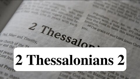 2 Thessalonians 2