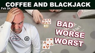 $110,000 OUCH Blackjack - Coffee and Blackjack