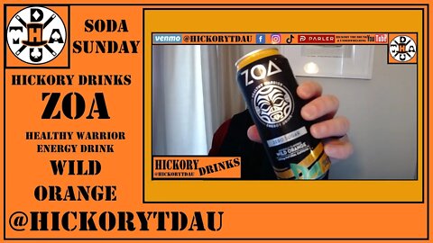 ZOA Wild Orange | Finally Smelling What The Rock Was Looking For | Hickory Drinks | Soda Sunday