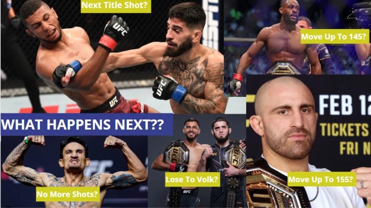 Potential Match-Ups At 145 Pounds In The UFC | Following Topuria vs Emmett