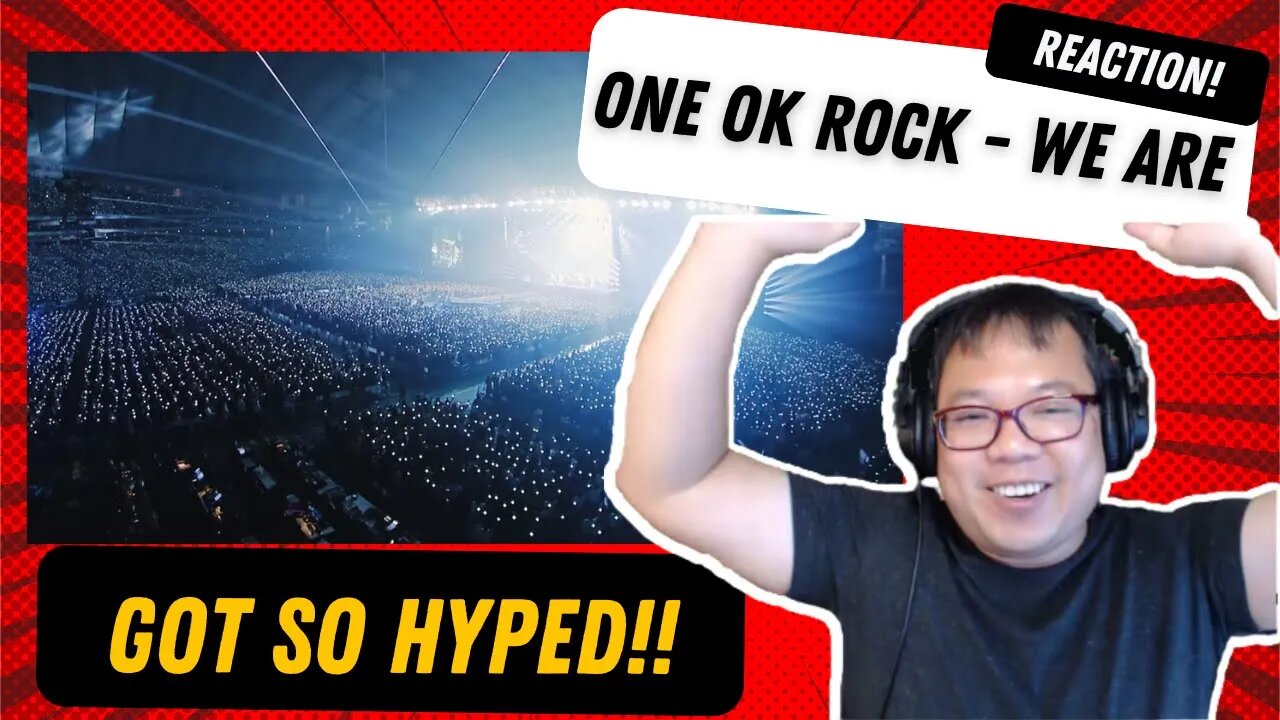 First Time Listening to One OK Rock - We are (Japan Dome Tour) Reaction