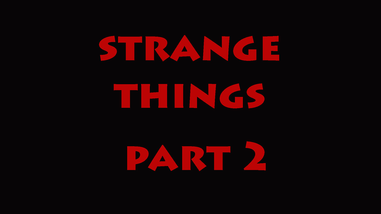 Strange Things/ School shooting part 2