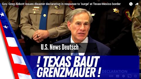 Texas Gouverneur Baut Grenzmauer