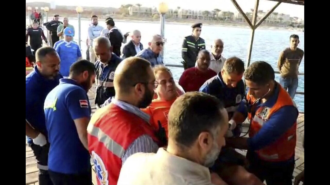 5 more have been rescued after tourist yacht sank in Egypt's Red Sea